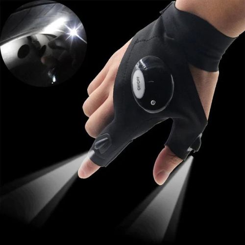 GLOVES WITH LIGHT