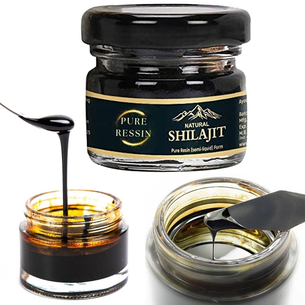 🧬 Shilajit Puro en Resina – El Oro Negro del Himalaya