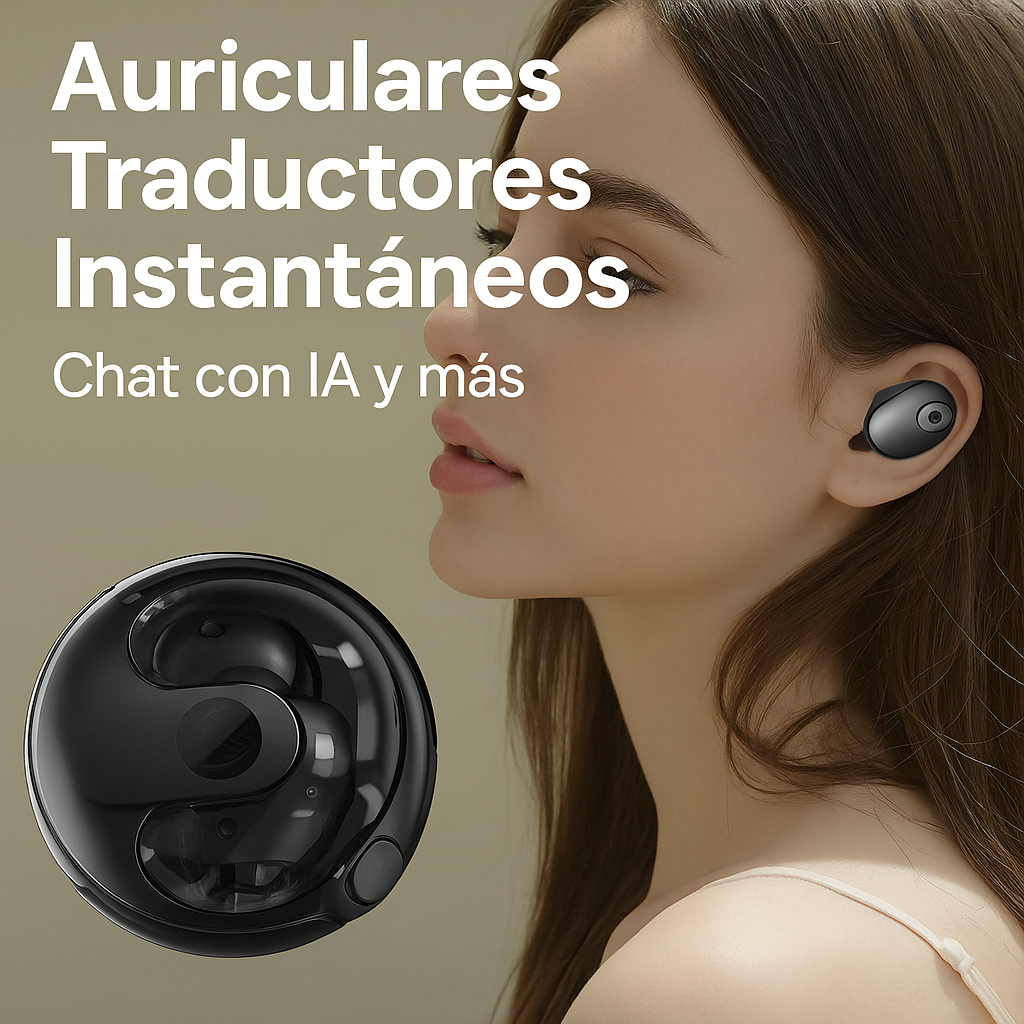 AURICULARES TRADUCTORES A TIEMPO REAL