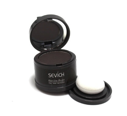 Polvo Rellenador de Entradas y Línea Capilar Recupera tu contorno facial en segundos y luce un cabello más completo