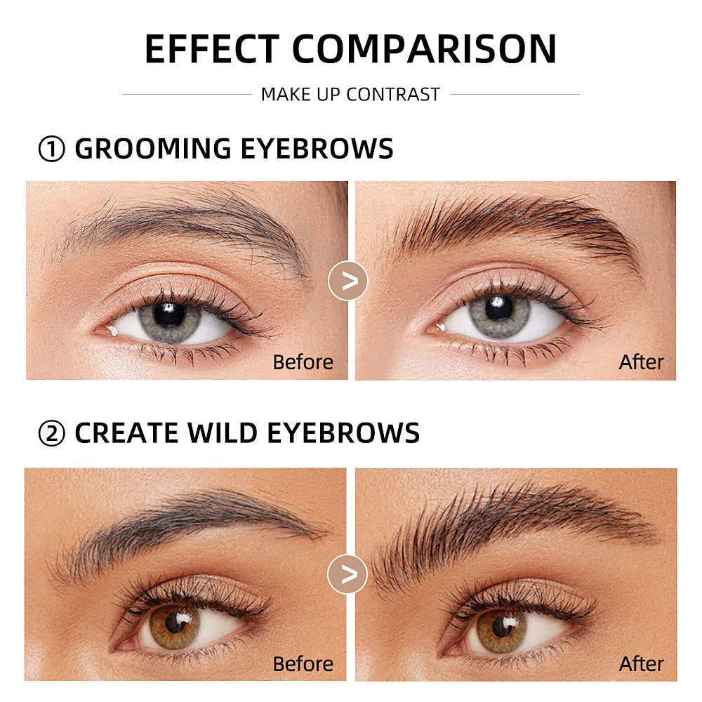 PHOFAY Brow Wax – Fijación de Hasta 24 Horas | Efecto Volumen 3D | Cera Transparente para Cejas