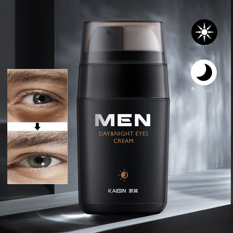 KAIBIN MEN – Crema de Ojos Día y Noche para Reducir Ojeras, Bolsas y Líneas de Expresión