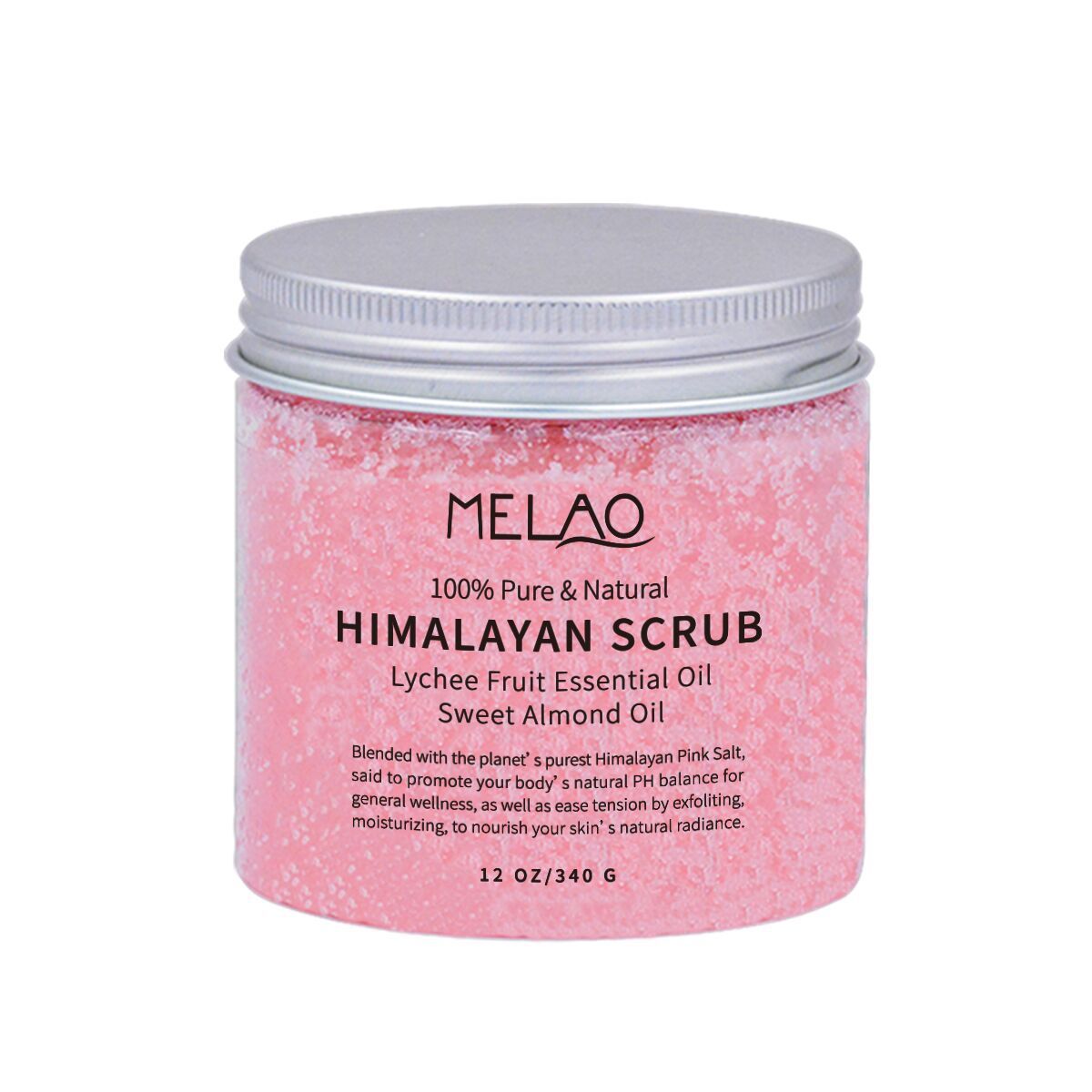 Himalayan Scrub MELAO – Exfoliante Natural que Deja Tu Piel Suave, Hidratada y Radiante
