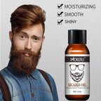 Aceite para Barba MOKERU 30ml – Nutrición Natural y Estilo para Caballeros