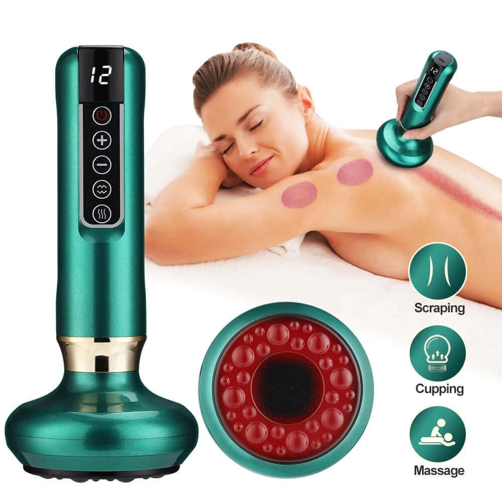 SMART MASSAGER WITH INFRARED SUCTION CUP