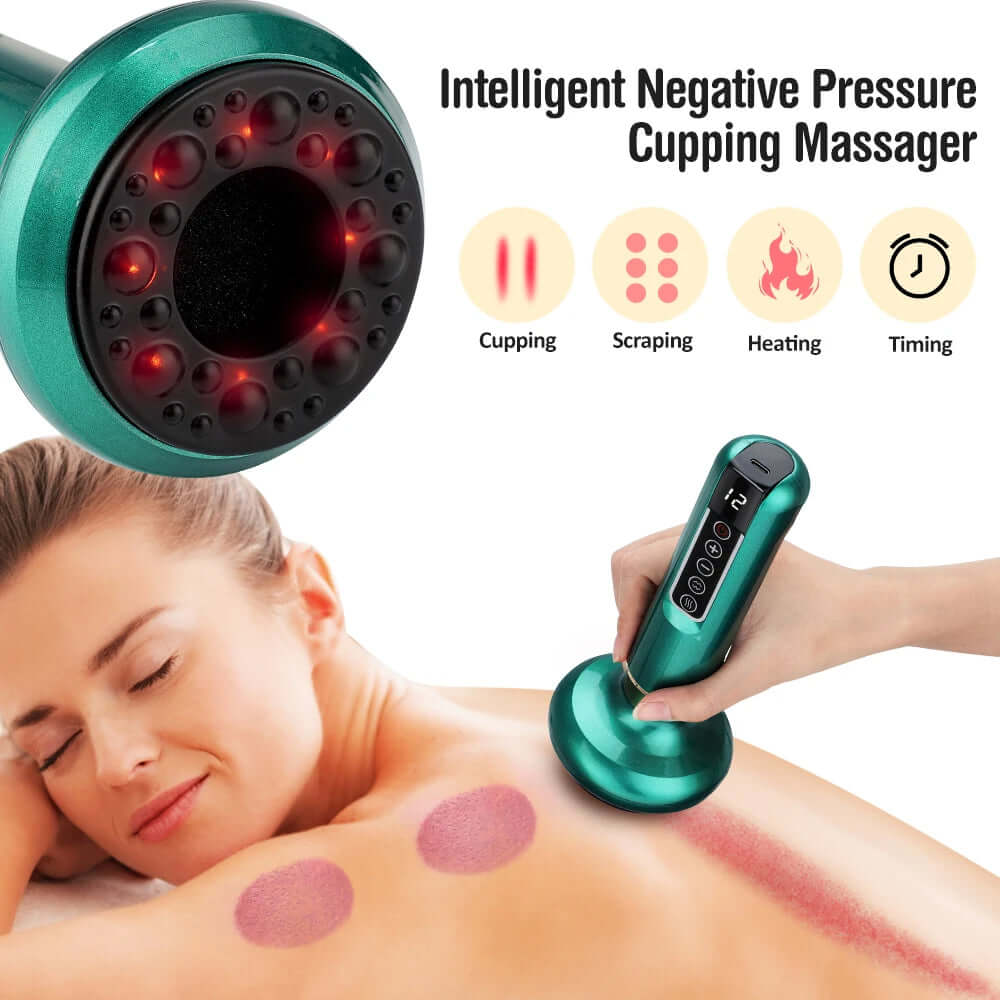 SMART MASSAGER WITH INFRARED SUCTION CUP