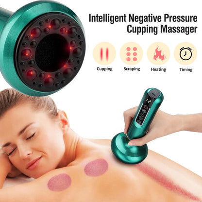 SMART MASSAGER WITH INFRARED SUCTION CUP