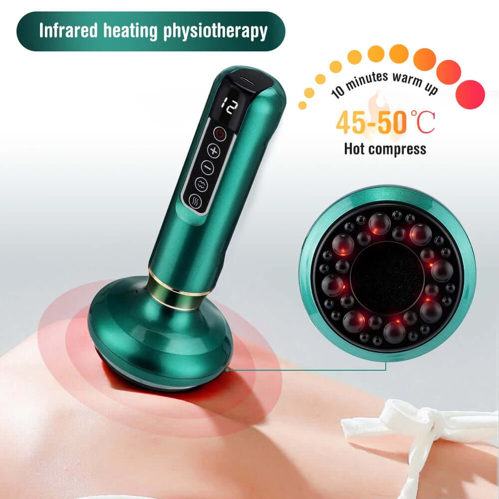 SMART MASSAGER WITH INFRARED SUCTION CUP