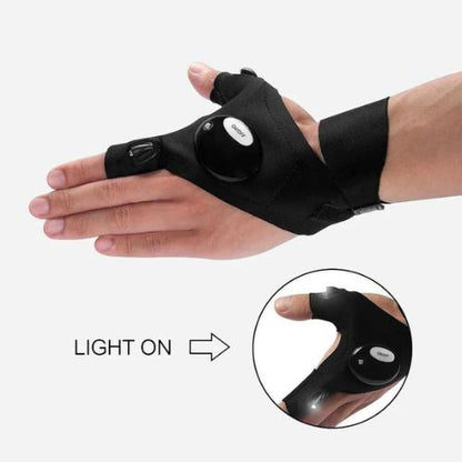 GLOVES WITH LIGHT