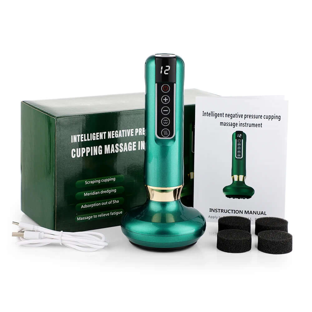 SMART MASSAGER WITH INFRARED SUCTION CUP