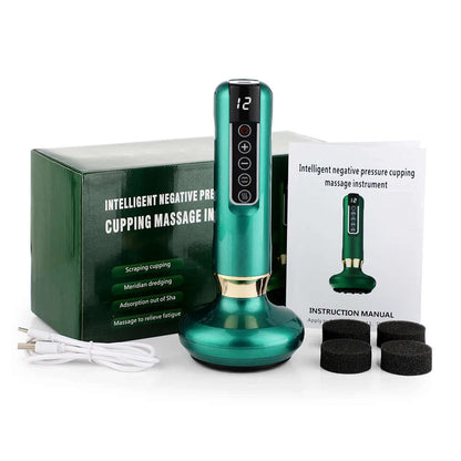 SMART MASSAGER WITH INFRARED SUCTION CUP