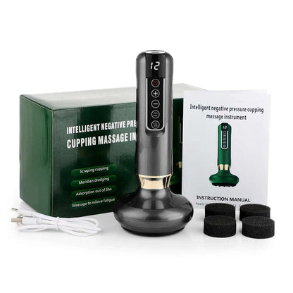 SMART MASSAGER WITH INFRARED SUCTION CUP