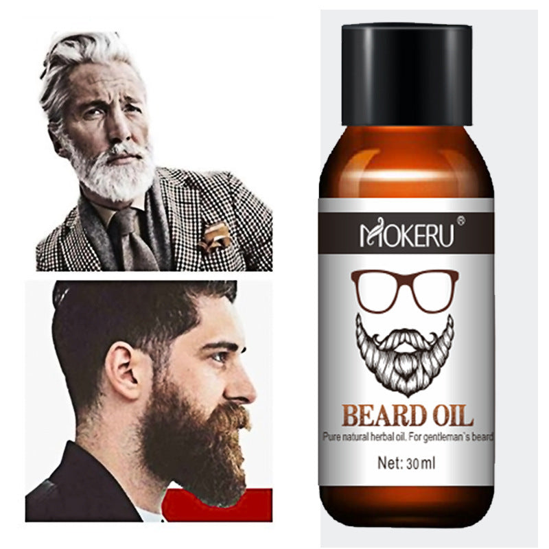 Aceite para Barba MOKERU 30ml – Nutrición Natural y Estilo para Caballeros
