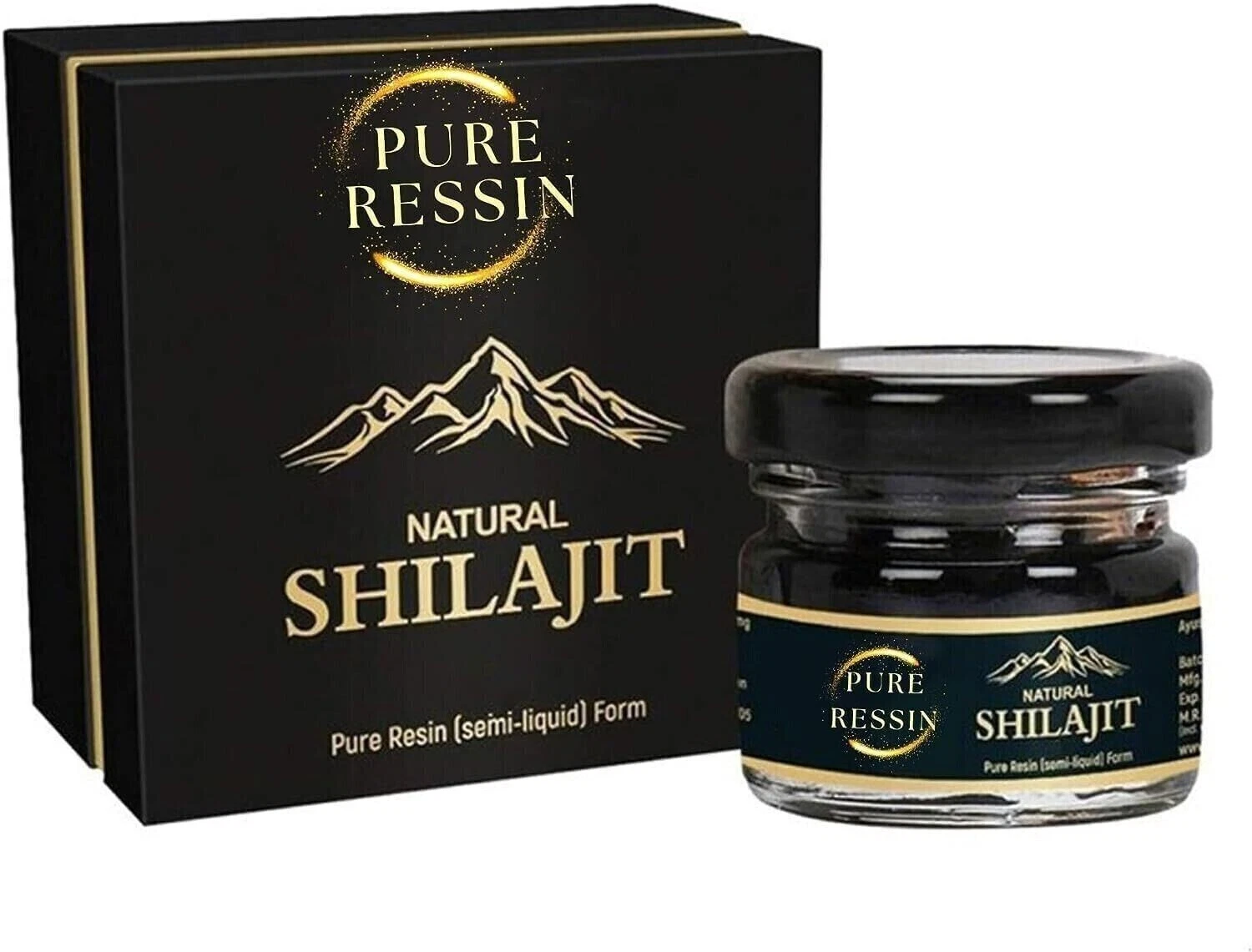 🧬 Shilajit Puro en Resina – El Oro Negro del Himalaya