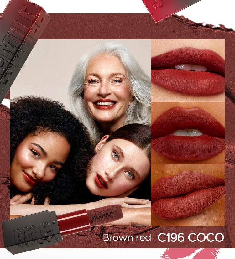 LÁPIZ LABIAL MLSMILE - SET DE 3 Labios Perfectos en 10 Segundos – Sin Retoques, Sin Complicaciones