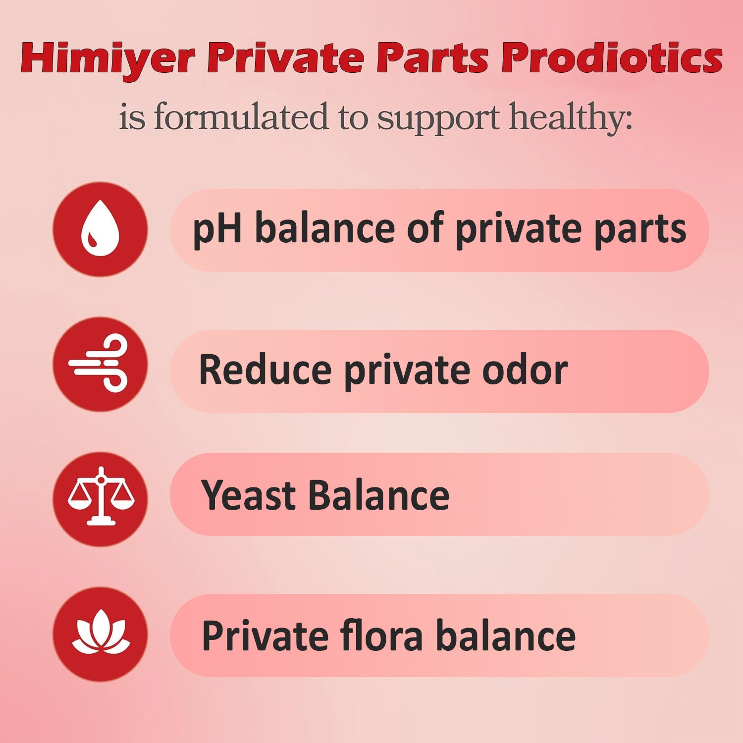 Vaginal Probiotic Himiyer – Recupera el equilibrio íntimo y olvídate de las molestias