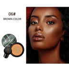 CHAFFUL CC Cushion – Base Hidratante con Cobertura Natural y Acabado Luminoso
