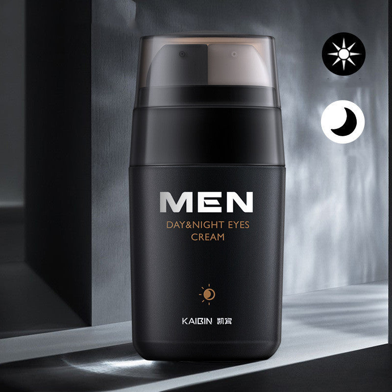 KAIBIN MEN – Crema de Ojos Día y Noche para Reducir Ojeras, Bolsas y Líneas de Expresión