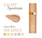 MAOJUI Base Espectral 4 en 1 con Suero y SPF 50 – Piel Radiante, Protegida y Natural