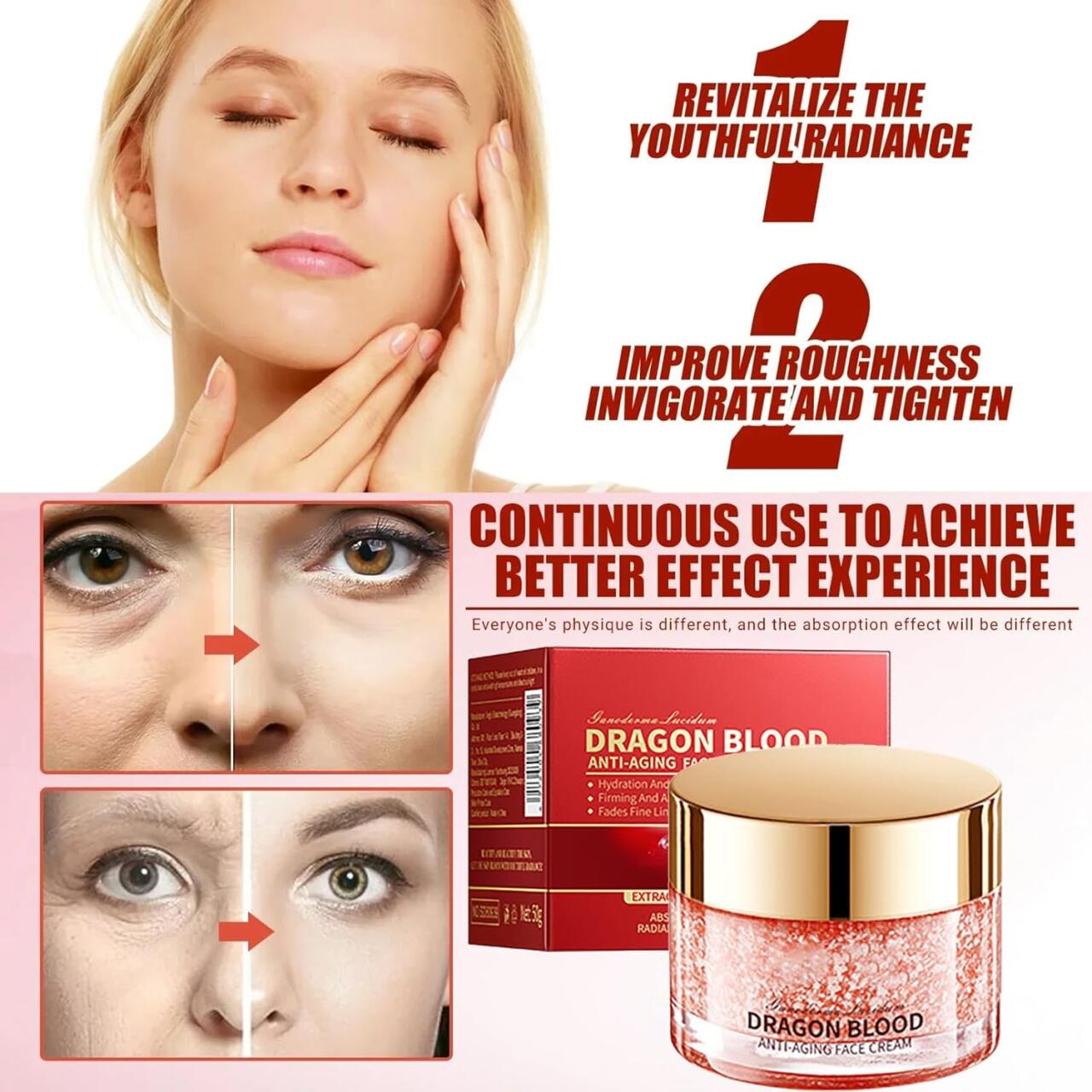 Luce Más Joven con Dragon Blood Anti-Aging Cream