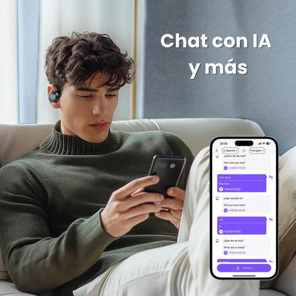 AURICULARES TRADUCTORES A TIEMPO REAL
