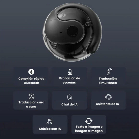 AURICULARES TRADUCTORES A TIEMPO REAL